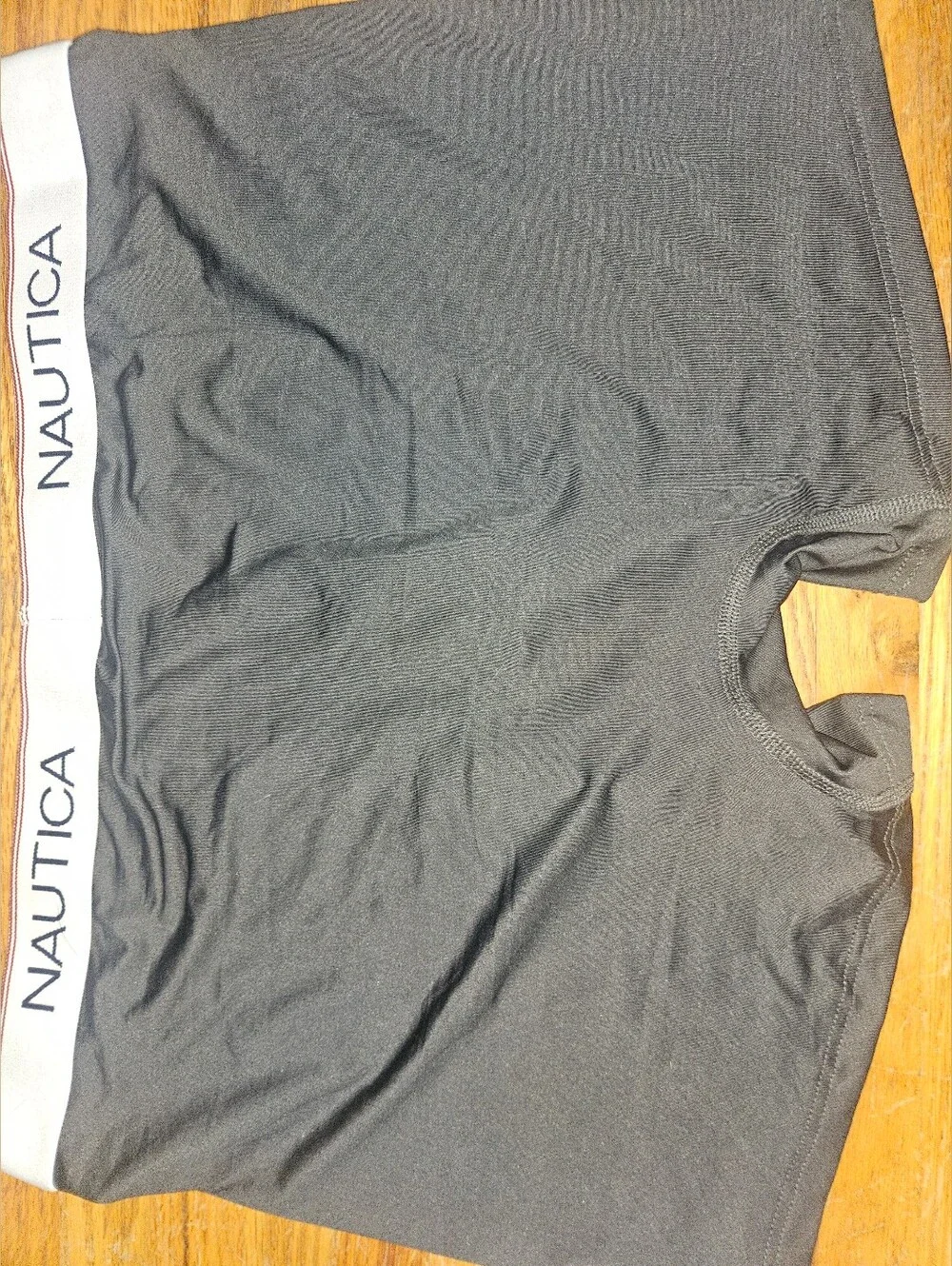 Nautica Underwear Black Performance Boxer Briefs Size XL